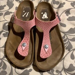 Pink Birkenstock sandal size 39